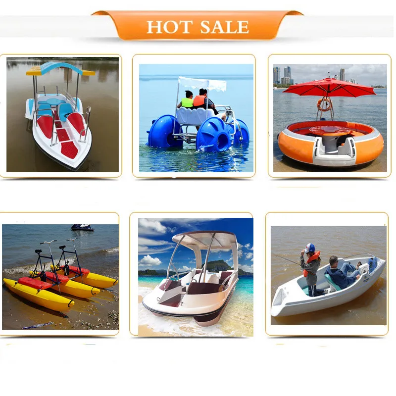 Best Sale Floating Water Tricycle Pedal Bike Water Park 3 Person Big