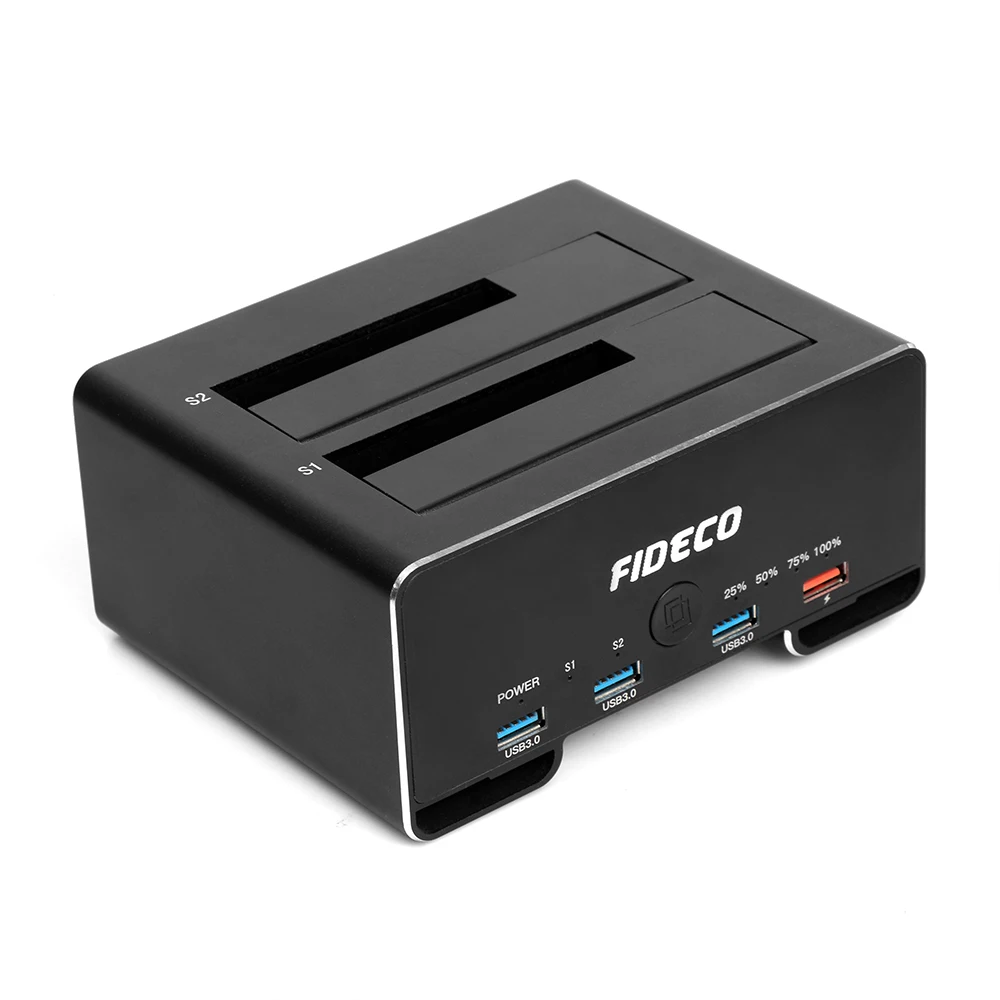 Source FIDECO all in one hdd docking station driver for 2.5"/3.5"SATA 12tb hard drive with usb 3.0 on