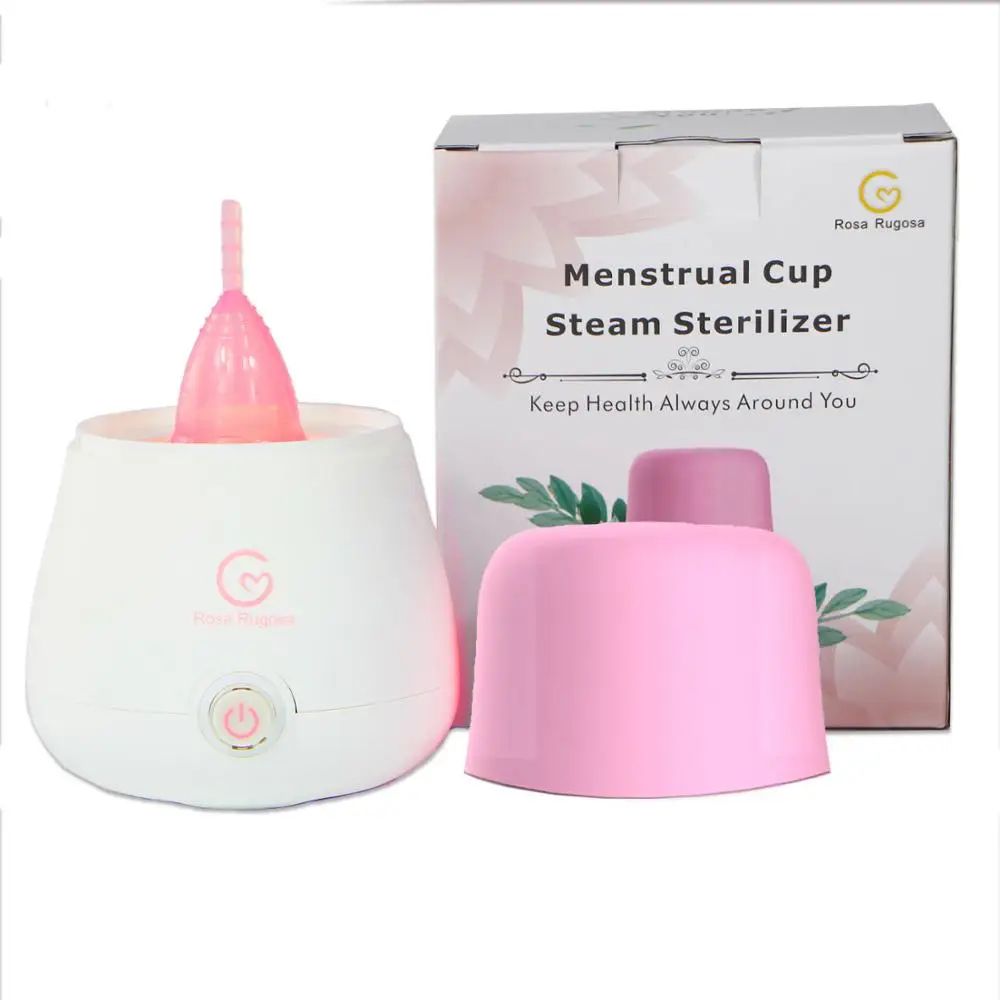 

2021 Amazaon Hot Sale High Temperature Cleaner Cup Menstrual Packaging Menstrual Cup Sterilizer
