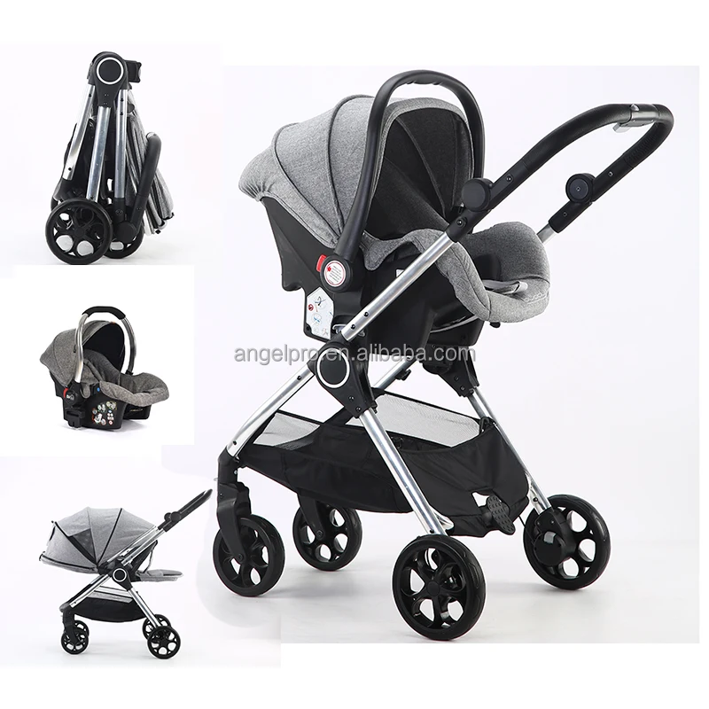 

wholesale duty paid popular multifunction infant car seat with wheels 4 in 1 car seat stroller, Customized/black/gray/red