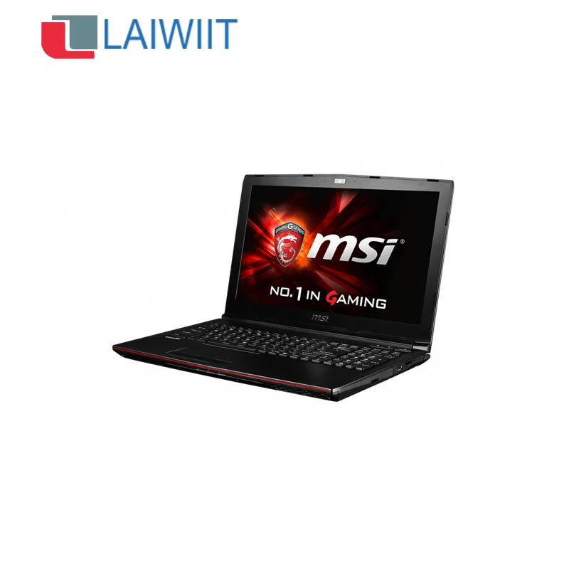 

LAIWIIT Used Msi 15.6" Hot sale gaming laptop core i7 8Gb laptops second hand laptop, Black