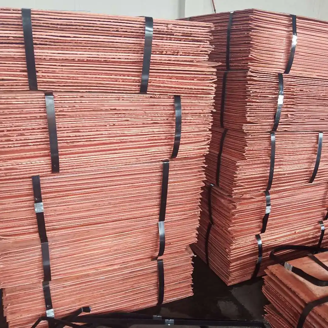 
99.99% copper cathode,99.99% purity electrolytic copper,high purity electrolytic copper cathode 