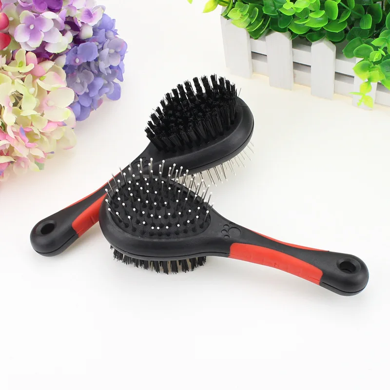 

Wooden Handle Comb Dog Comb Pet Brush Massage Beauty Brush Pet Cleaning Supplies