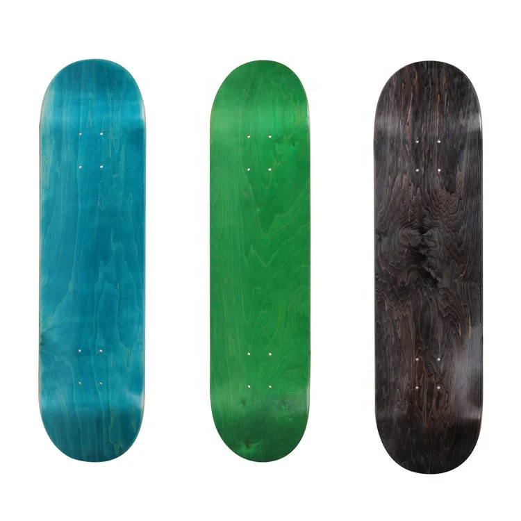 

W-11 ODM Logo Athletic Pro Custom American Imported Resin Glue Russian Maple Wood Blank Skate Board Decks 7 Ply, Customized
