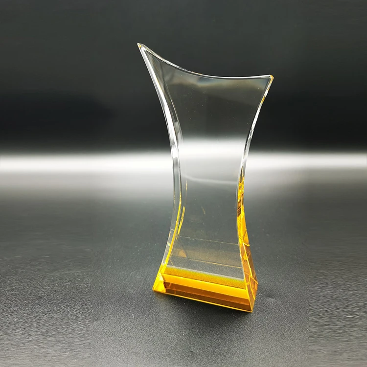 

2021 New Cheap Diamond Crystal Trophy Clear Crystal Glass Trophies Crystal Cup