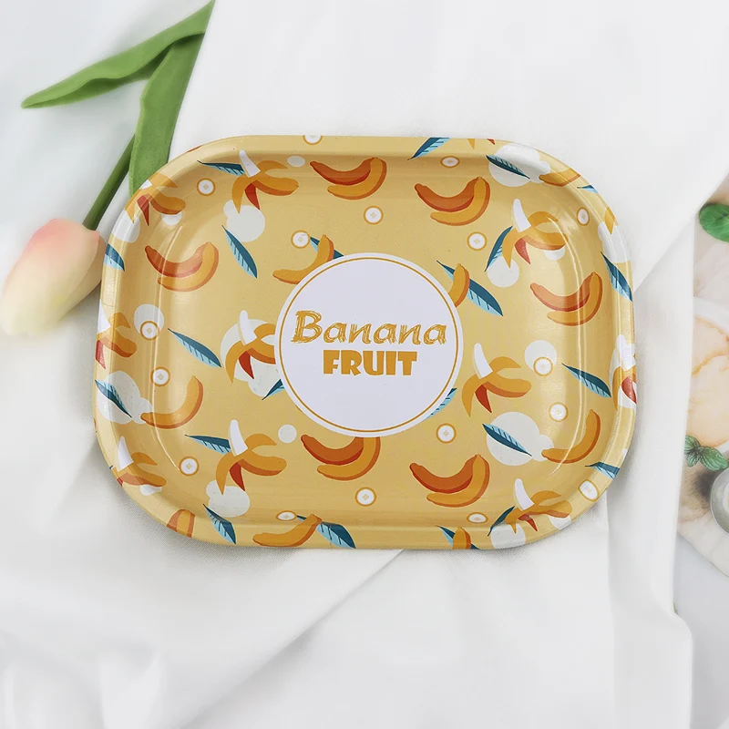 

18cm x 14cm Creative Design Fruit Tray Hot Dish Tray Accept Logo And Pattern Customization