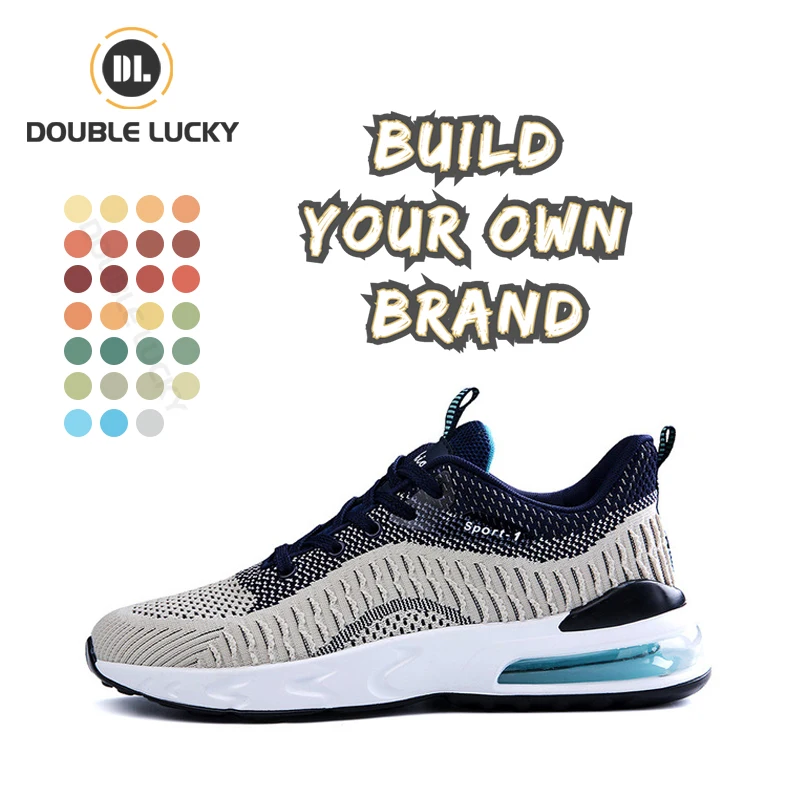 

DOUBLE LUCKY Zapatos Para Mujer Lighted Men Sport Shoe Sneaker Breathable Mesh Shoes Sport Men