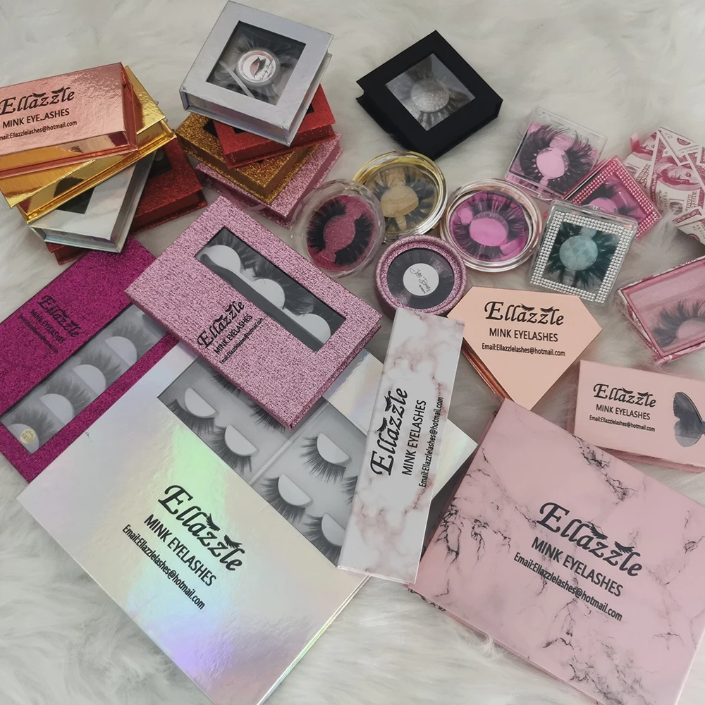 

Lashes factory 100% cruelty free luxury 25mm 3d mink eyelashes vendor