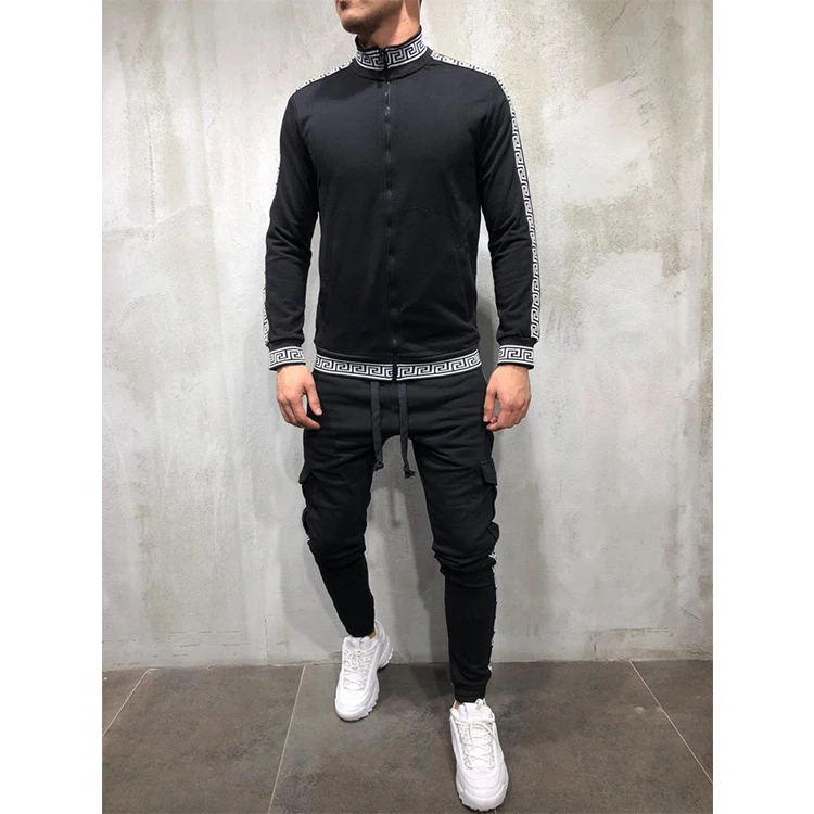 High Quality Custom Sweat Suits With Logo Mens Streetwear Jogging Suit ...