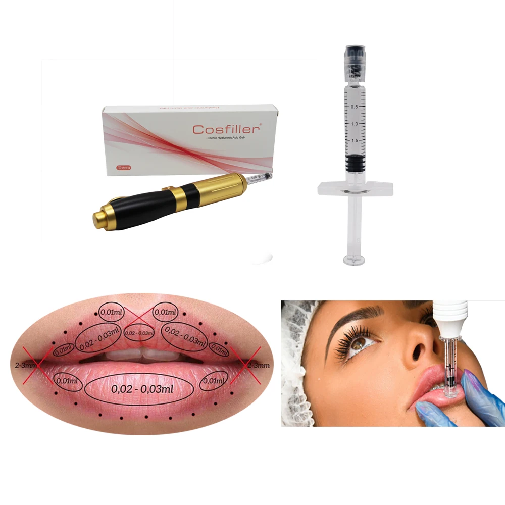 

hyaluroni pen use hyaluronic acid filler gel for lips lifting