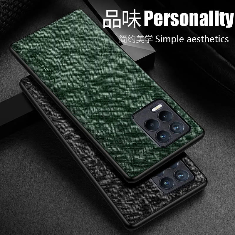 

Luxury Leather Phone Case For OPPO Realme 8 Pro