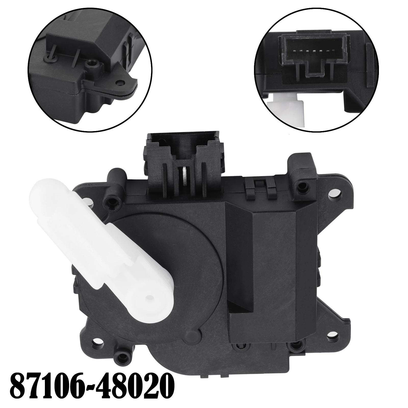 

Areyourshop CAR AIR CLIMATE CONTROL MIX SERVO 87106-48020 FOR TOYOTA 99-03 RX300, Black