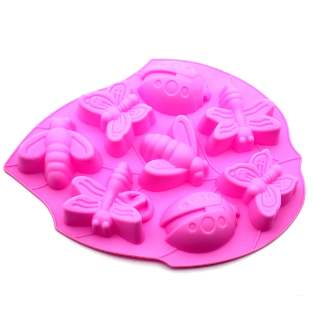 

3d Insect Silicone Mold, Chocolate Candy Cake Molds, Form For Soap Or Food