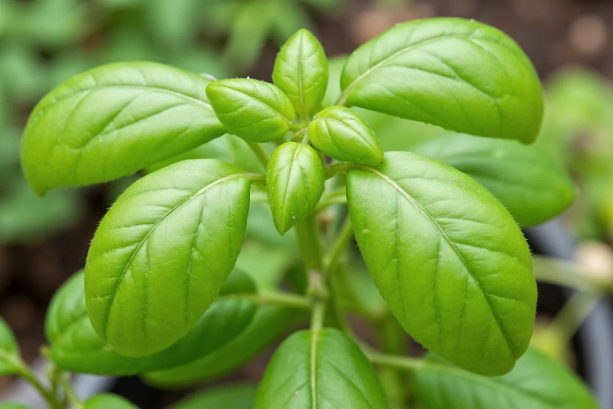how to plant basil outdoors