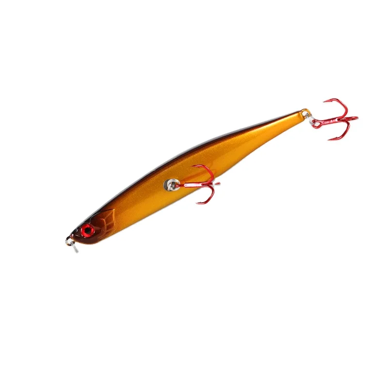 

Freshwater Trolling lure 110mm/10g 86mm/6.5g Hard Baits Bending shape RED VMC Hook lure for Sea bass model 5349, 13 colors