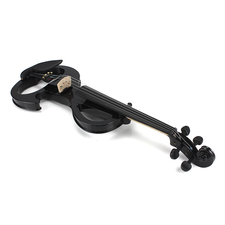 

High-grade musical instruments handmade electronic violin for beginners, Black