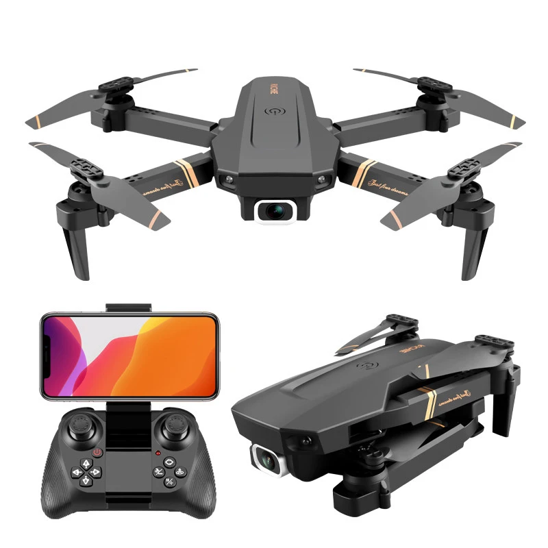 

4k HD Wide Angle Camera 1080P WiFi fpv Drone Dual Camera Quadcopter Real-time transmission Helicopter Toys 4D-V4 drone