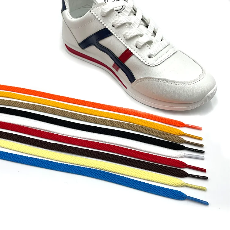 

Highly Durable Flat Fitness Shoe Laces - Premium Polyester Flat Sneaker Laces - 9 Colors - eBay/Amazon Supplier