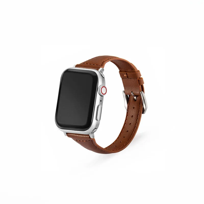 

Watch Stylish Leather T Watch Band for Apple Smart Watches