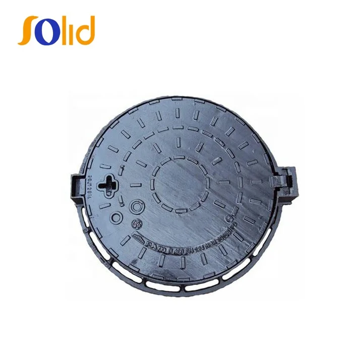 Round Sand Casting Ductile Cast Iron Recessed Round Manhole Cover And Frame Mould