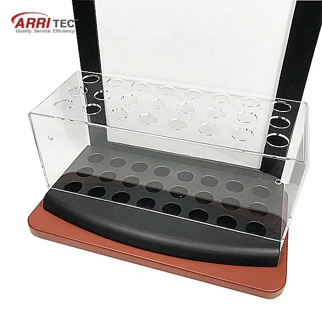 Sports Equipment Floor Shaft Display Stand Retail Wooden Golf Display