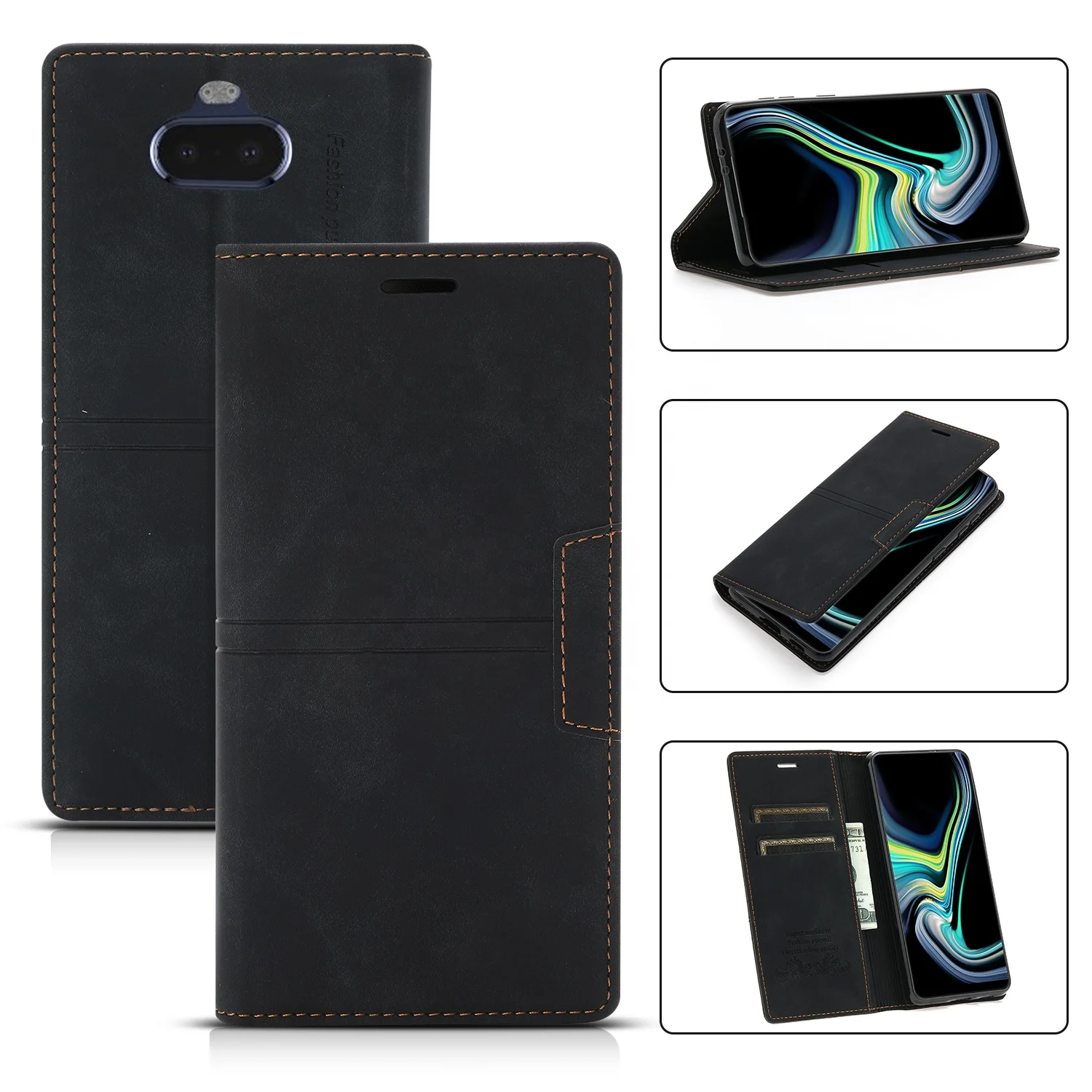 

Luxury Magnetic PU Leather Wallet Case Bag For Sony Xperia 2 5 XZ5 XZ4 Compact For Xperia 1 10 II III Durable Protective Cover