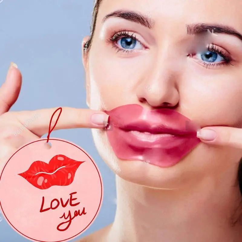 

In 2018, the best sales of private brand lip film care products OEM service beauty care cosmetics 24K gold collagen lip mask.