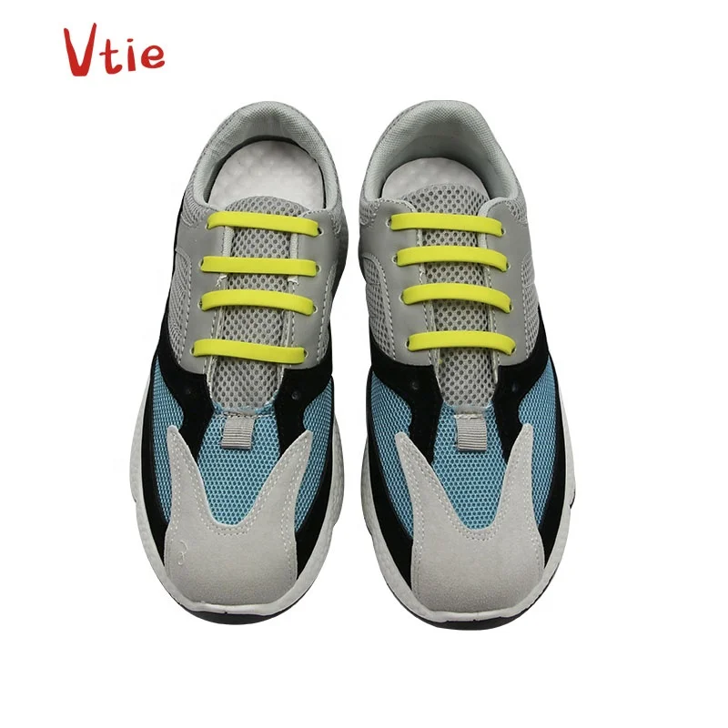 

Hot selling wholesale price shoelaces flat elastic shoe laces elastic lace shoes for adults, 13 colors