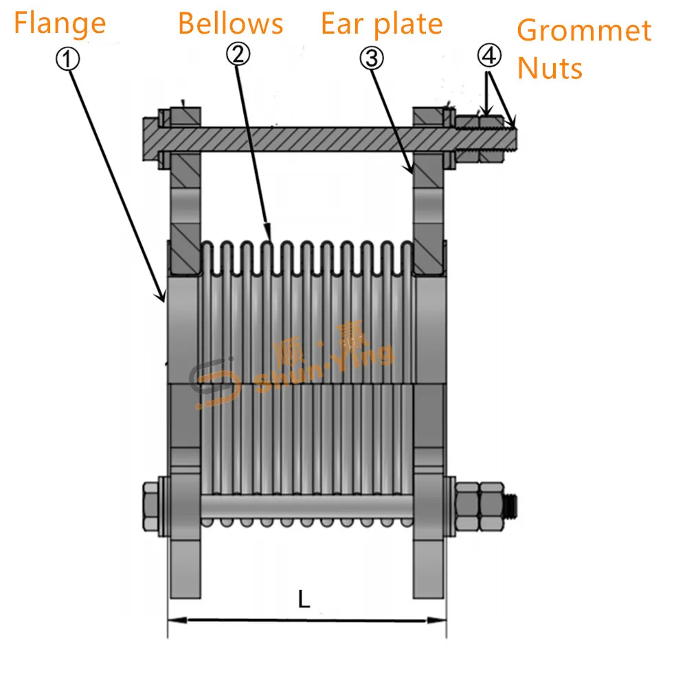 Trader or Retaier 10% Discount SS304 Bellows Metal Expansion Joint