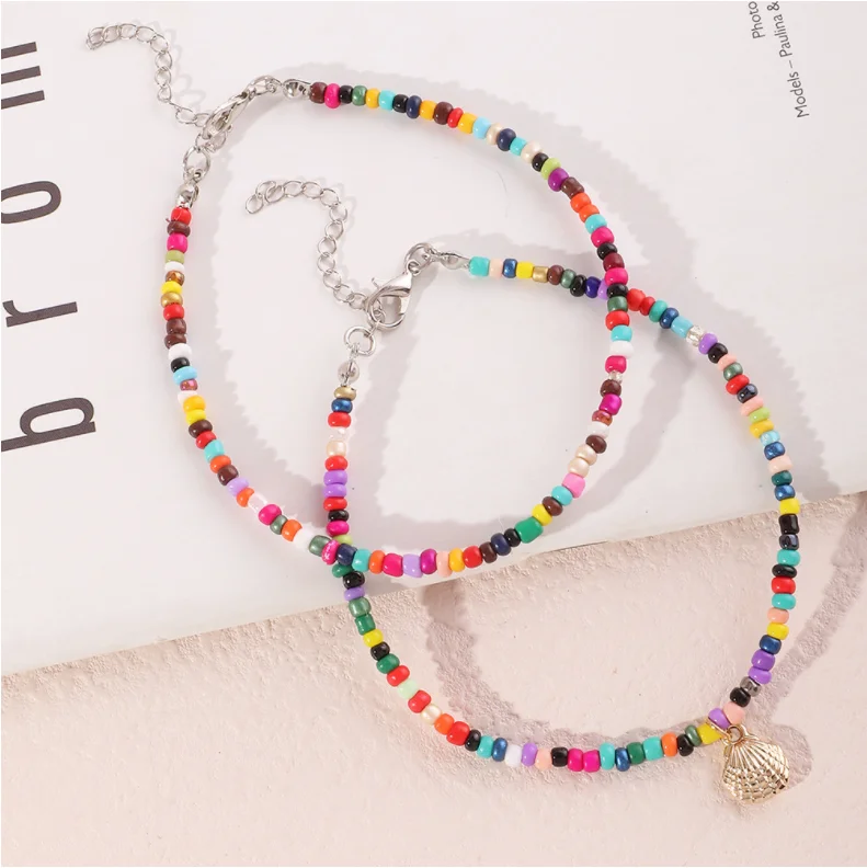 

2022 Newest Design Hot Sale fashion women's anklet bracelet cheap anklets, Picture shows