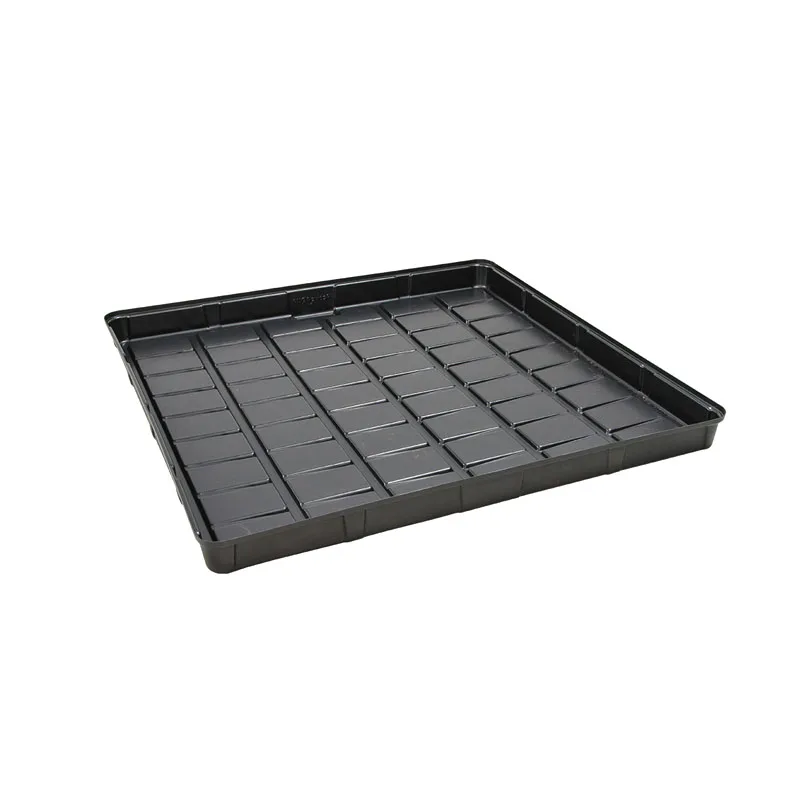 

Factory Supply Discount Price Black Plastic Plastic Greenhouse White Hidroponic Tray Hydroponics, Black or white