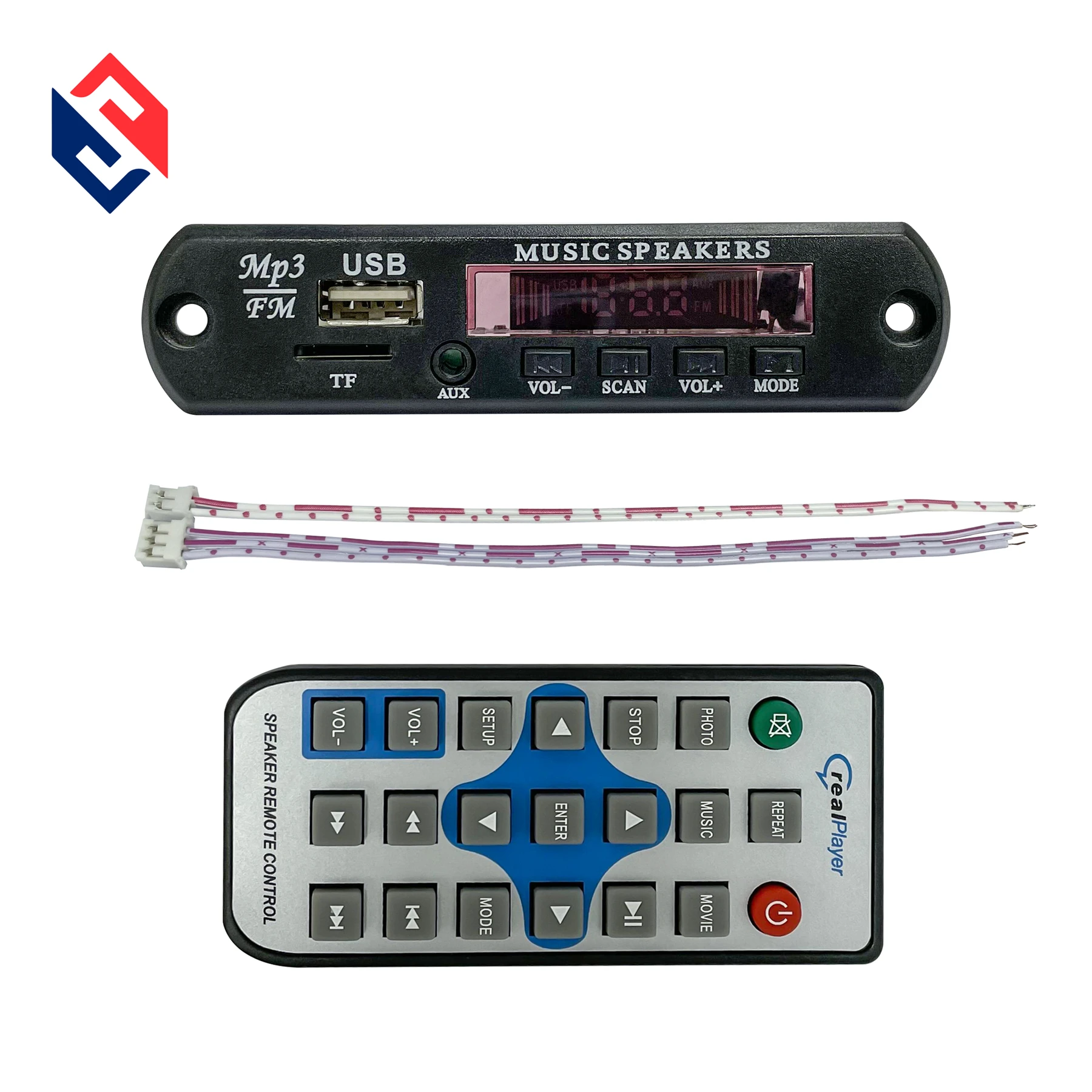 

High Sound Quality Car MP3 Decoding Board Wireless Blue Tooth Player Module Lossless Audio Module Circuit Board