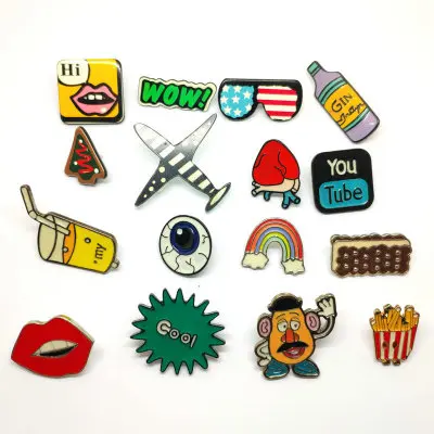 
China Professinal Metal Pin Badge Manufacturer Custom Logo Lapel Pins Wholesale Metal Badges 