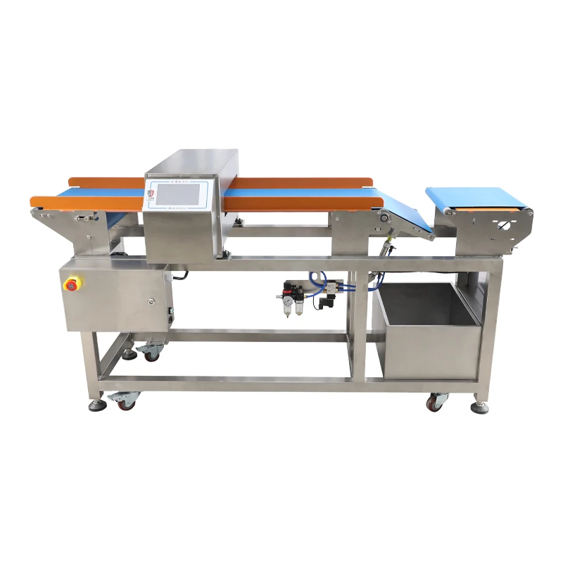 

Best Sale Professional High Accuracy conveyor belt Industrial Production Line Metal Detector for Food