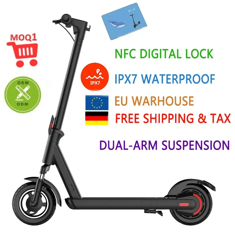 

S1-C Pro 500W Electric scooter EU warehouse For Adults Folding E-scooter Waterproof