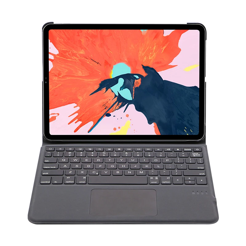 

Factory sells bluetooth 5.1 wireless keyboard case with touchpad for 11 inch iPad Pro