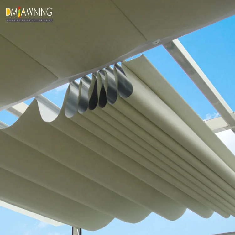 

Indoor Sliding Awning,Silding Shade Sails For Shelter