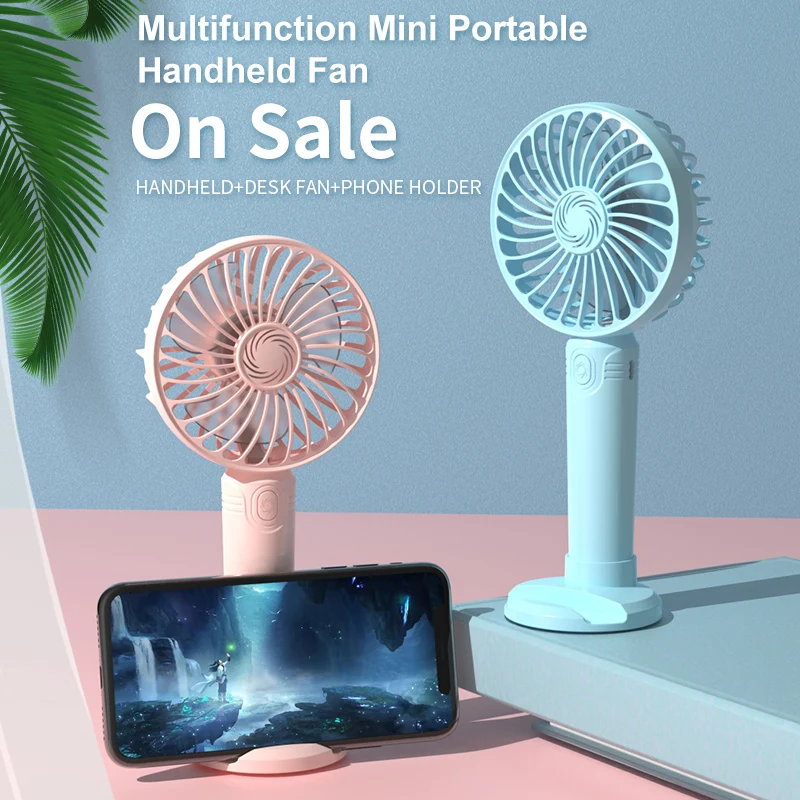 

Mini Cute Portable Electrical Battery USB Rechargeable Air Cooling Kids Hand Fan