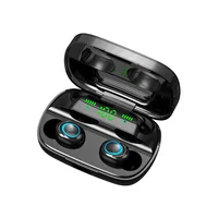 

TWS stereo surround sound wireless earbuds with large capacity charging case