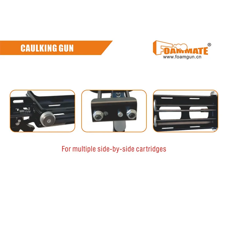 
New Design Multiple Sizes 2 Component Cartridges Caulking Gun 25.1 