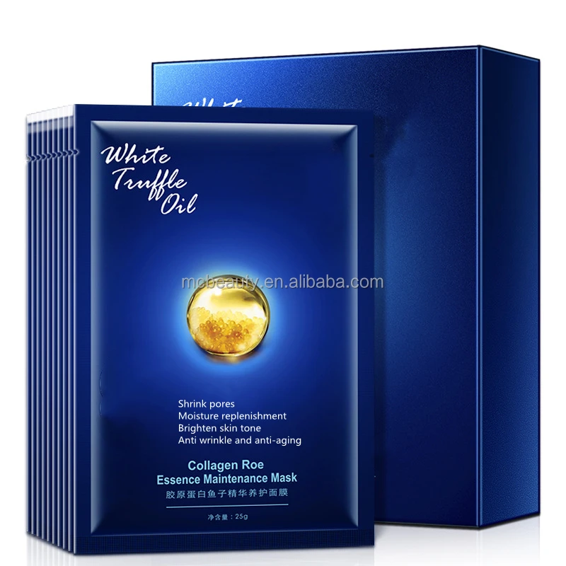 

Moisturizing, wrinkle free facial mask, fish roe Collagen Face Mask