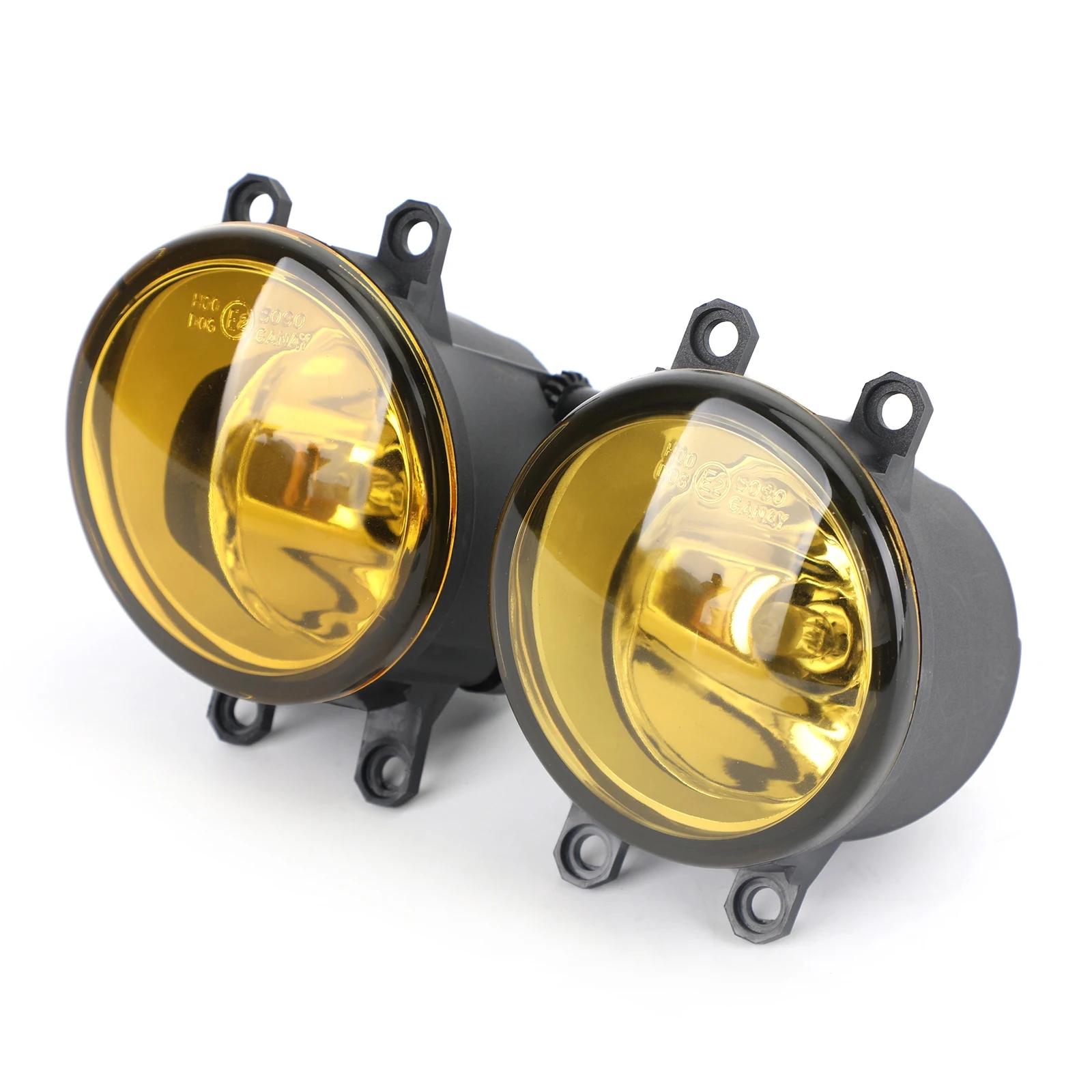 

Areyourshop Fits For Toyota Rav4 2Pcs Upgrade Led Front Fog Lamp Light Yellow