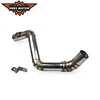 Stainless Steel Exhaust Mid Pipe For KTM Duke 200 390