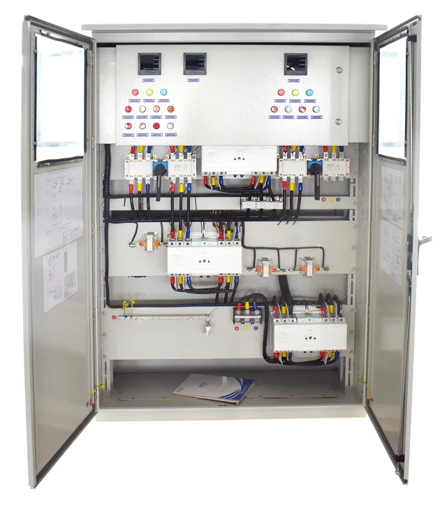 Floor Stand Electrical Power Distribution Panel Automatic Transfer Switching ATS Boards with Low Voltage LV Control Cabinet Box