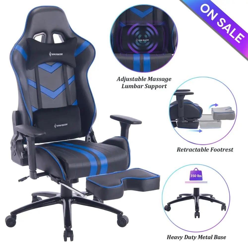 8193 Modern Full Ergonomic High Back Chair Gaming Office Pc Gaming ...
