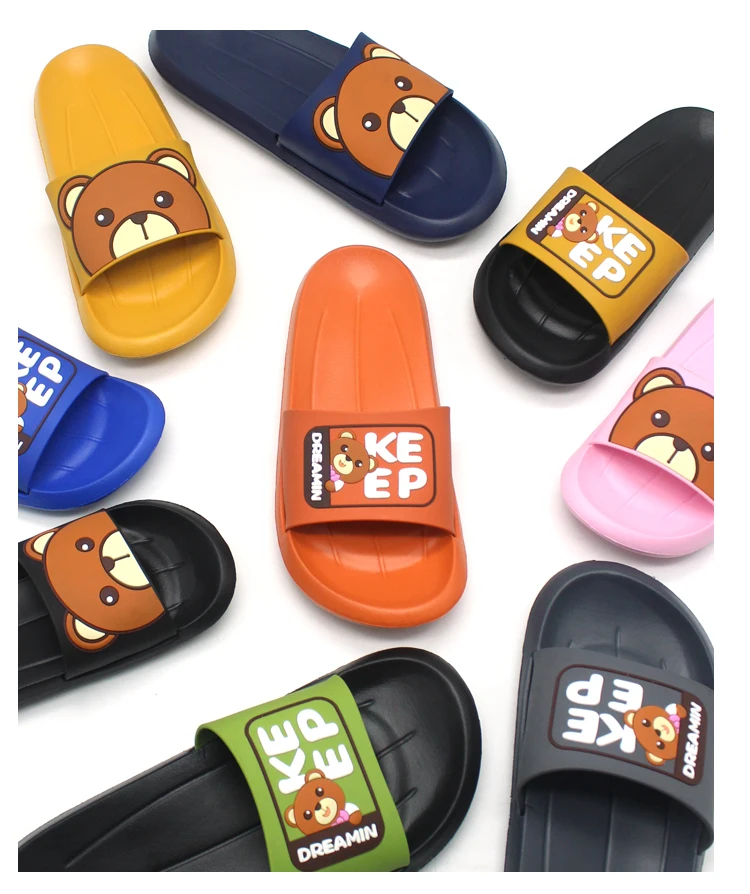 

Fashion Summer Slide Shoes Beach Sandal For Women, Outdoor Soft Light Weight Men Slipper, Non Slip Colorful Pvc Showers Sandals, Black,pink,yellow,grey,orange,green,drak blue,black yellow,tehran