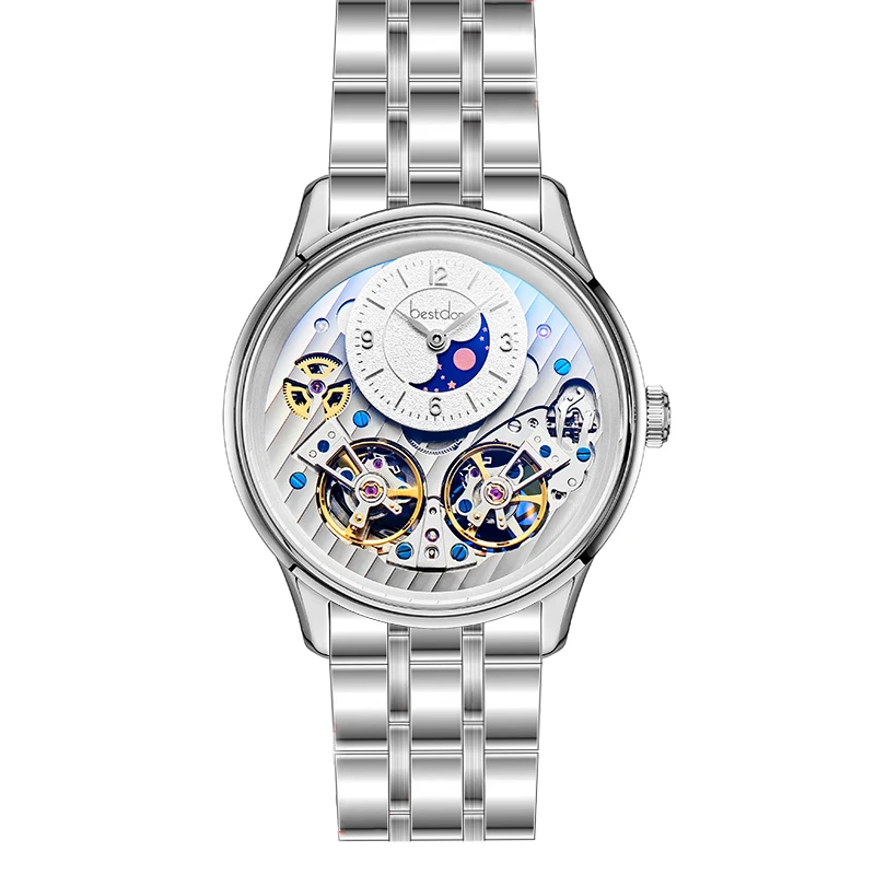 

Luxury stainless steel mesns automatic hot selling quality wristwatches