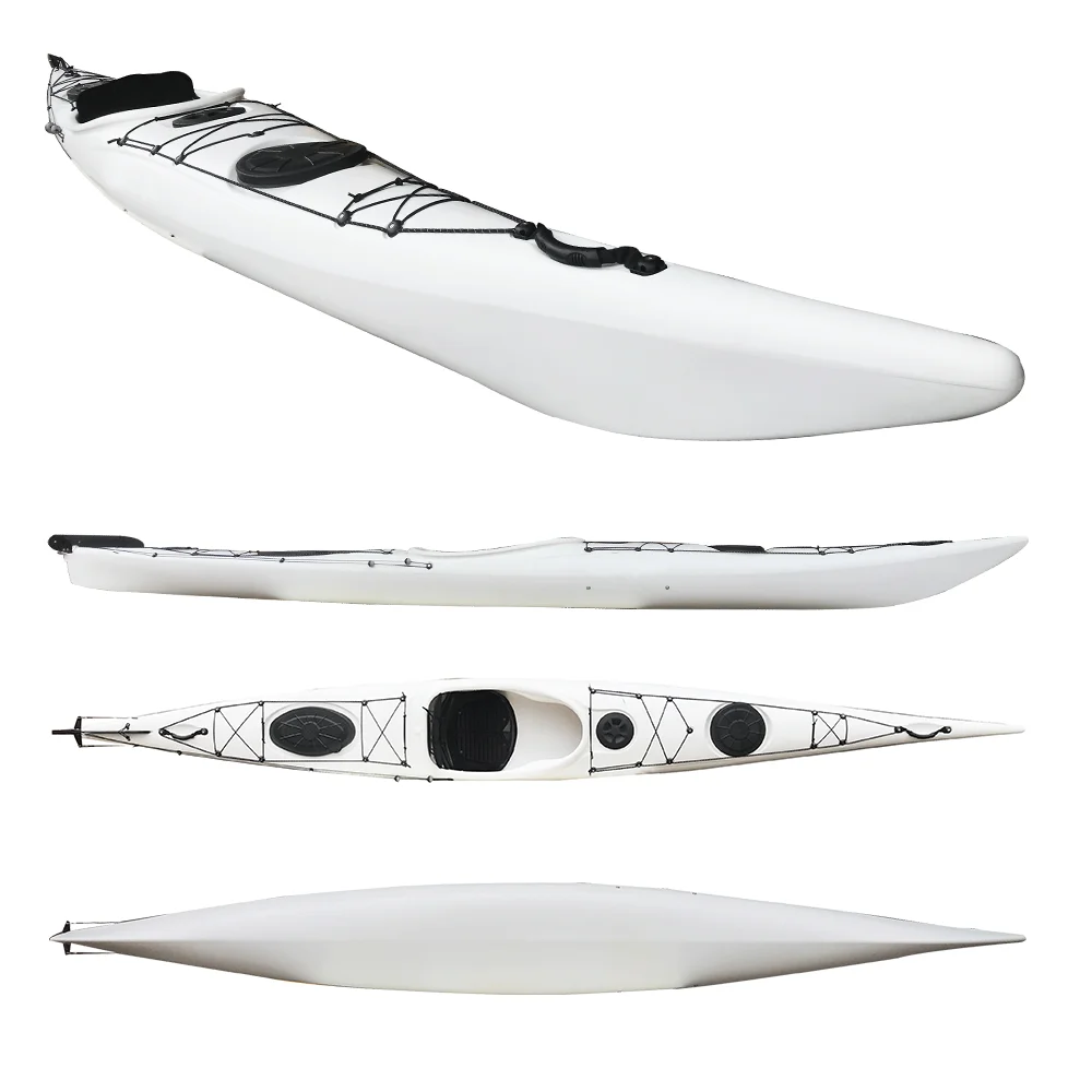 Liker Kayak 5.15m Single Sit In Ocean Kayak Plastic River Sea Kayak For