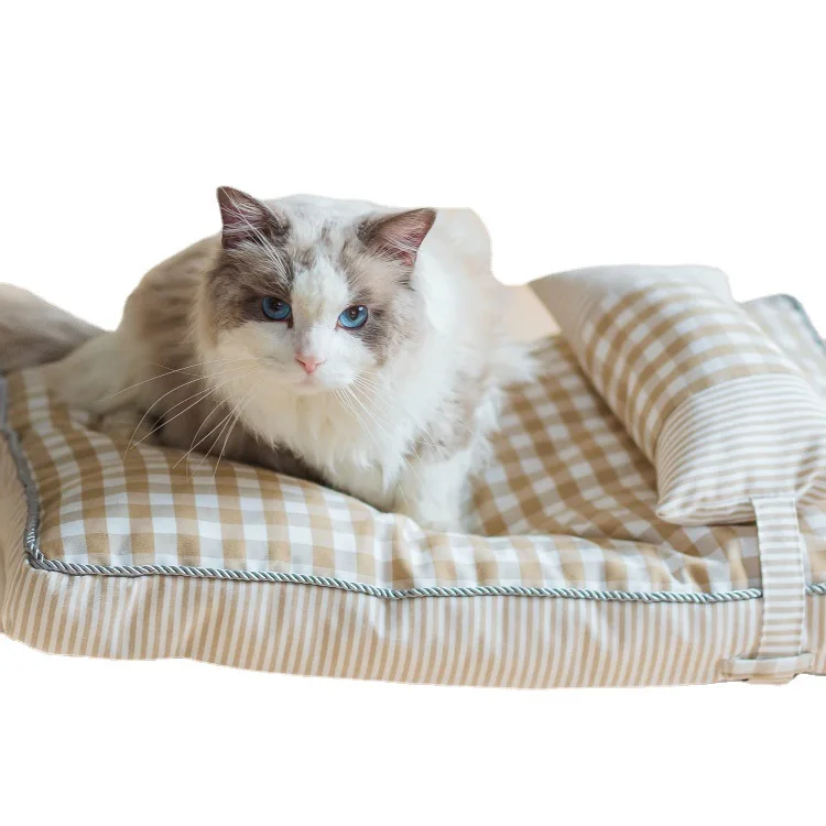 

New luxury pet four seasons thickening deep sleep dog bed hand washable pet bed
