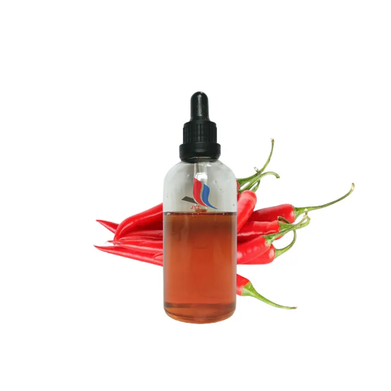 

Wholesale Capsaicin Hot Chili Essential Oil Paprika Oil Capsaicin Herbal Extract, Deep red oily liquid
